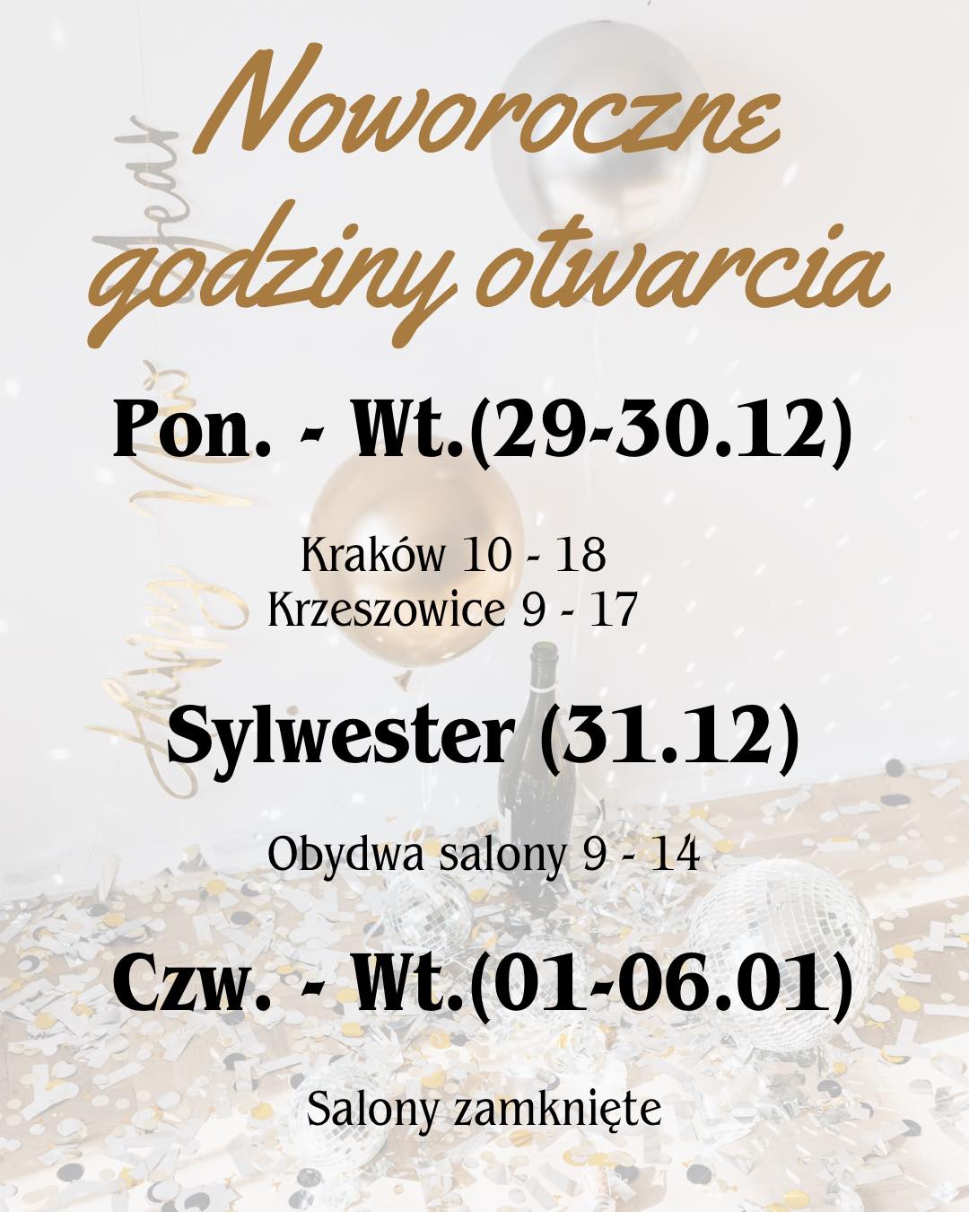 Praca w okresie 1 do 6 stycznia 2026