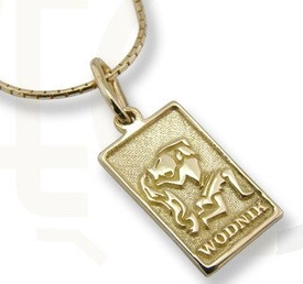 Znak zodiaku z żółtego złota, pr.585  