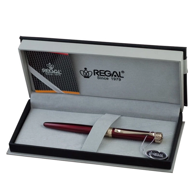 Pióro Regal "Charles red" RE36P - Grawer Gratis!