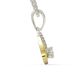 Wisiorek złoty z cyrkoniami Swarovski BPW-80BZ-C