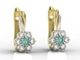 Cyrkonia || Cyrkonia Swarovski Mint Green || Cyrkonia Mint Green