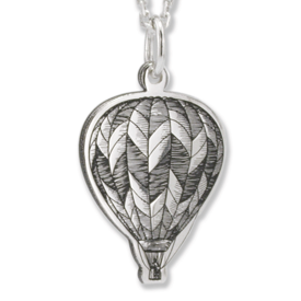 Wisiorek z łańcuszkiem ze srebra wzór Balon- 1